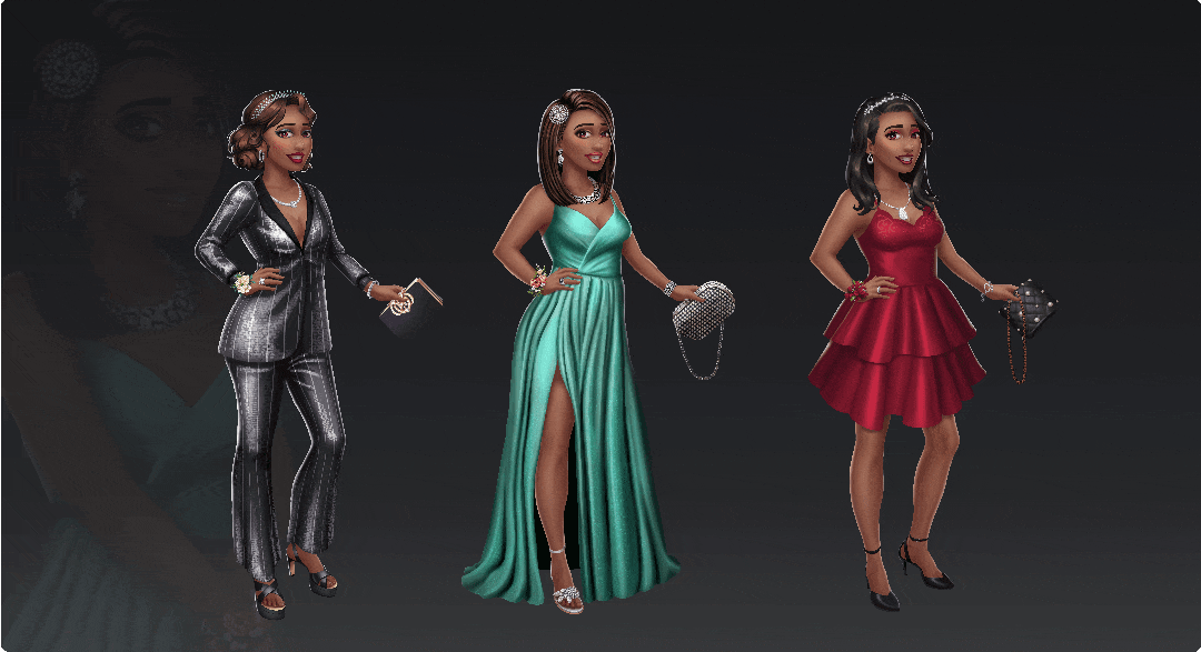 event twins - female characters