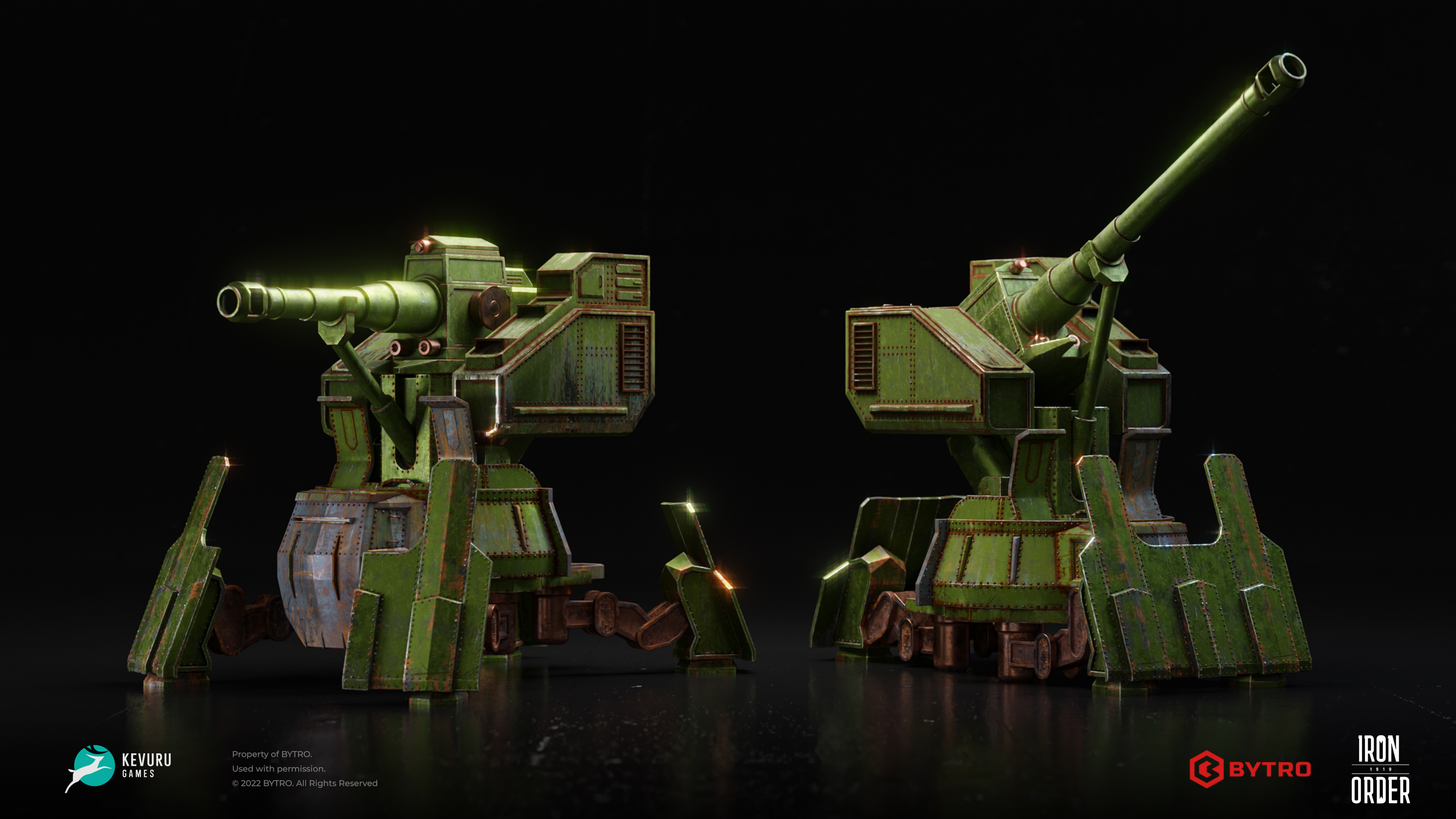 Iron Order 1919 – Artillery mech