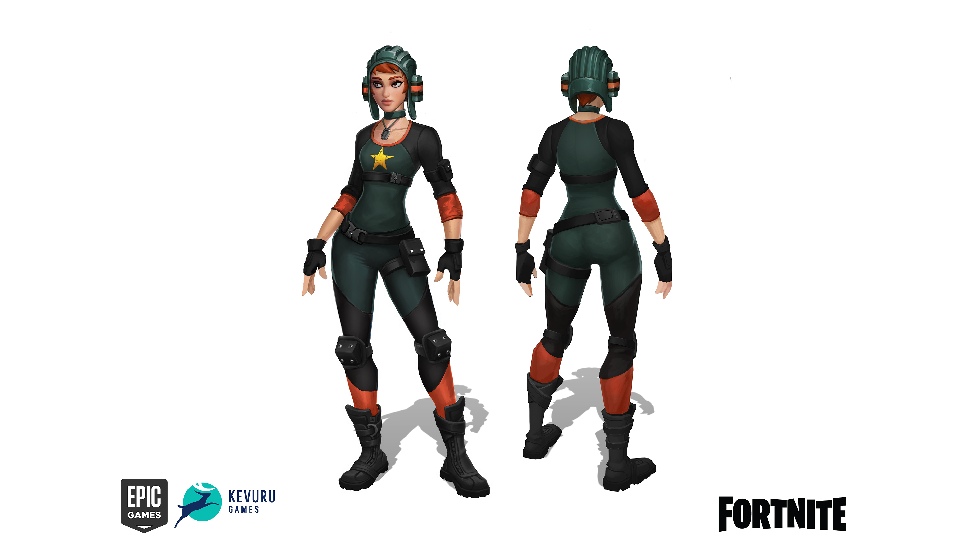 Fortnite Sandshark_Drivert Concept Art