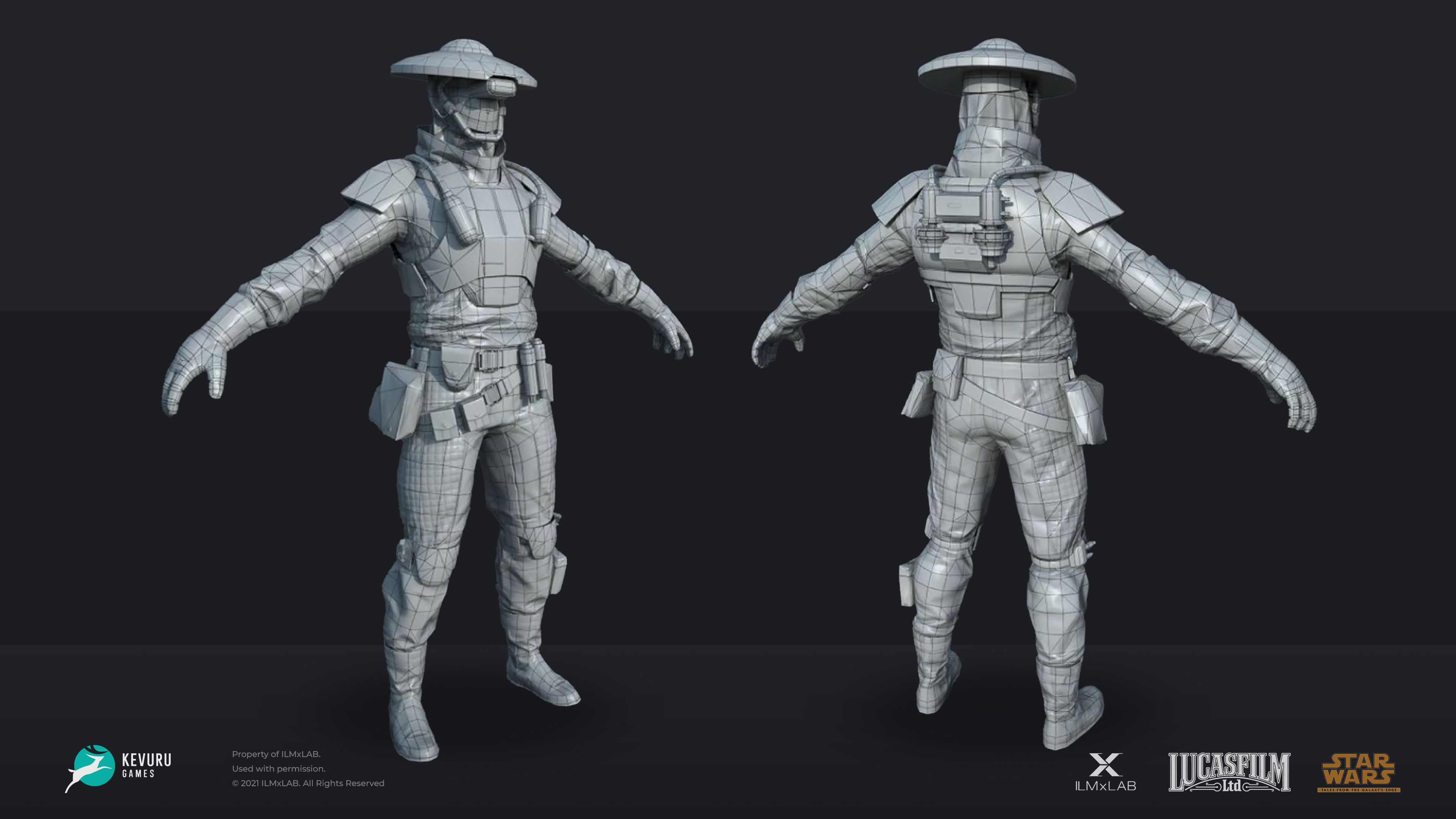 Star Wars character 3d