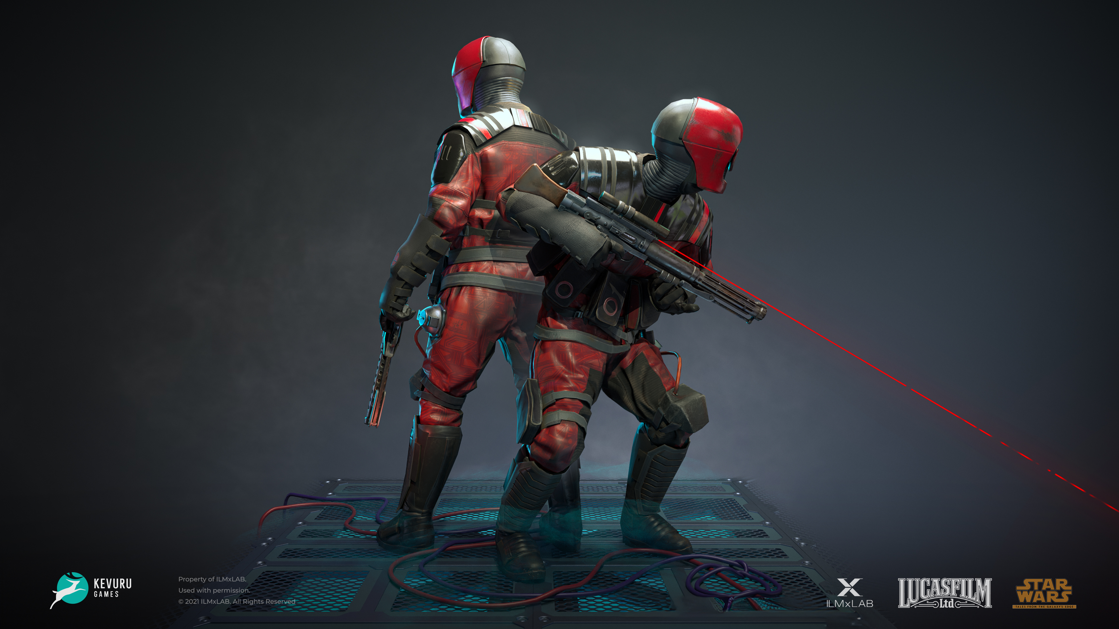 3D character – Guavian Security Soldier