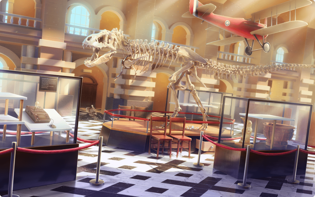 Mystery Match Village museum