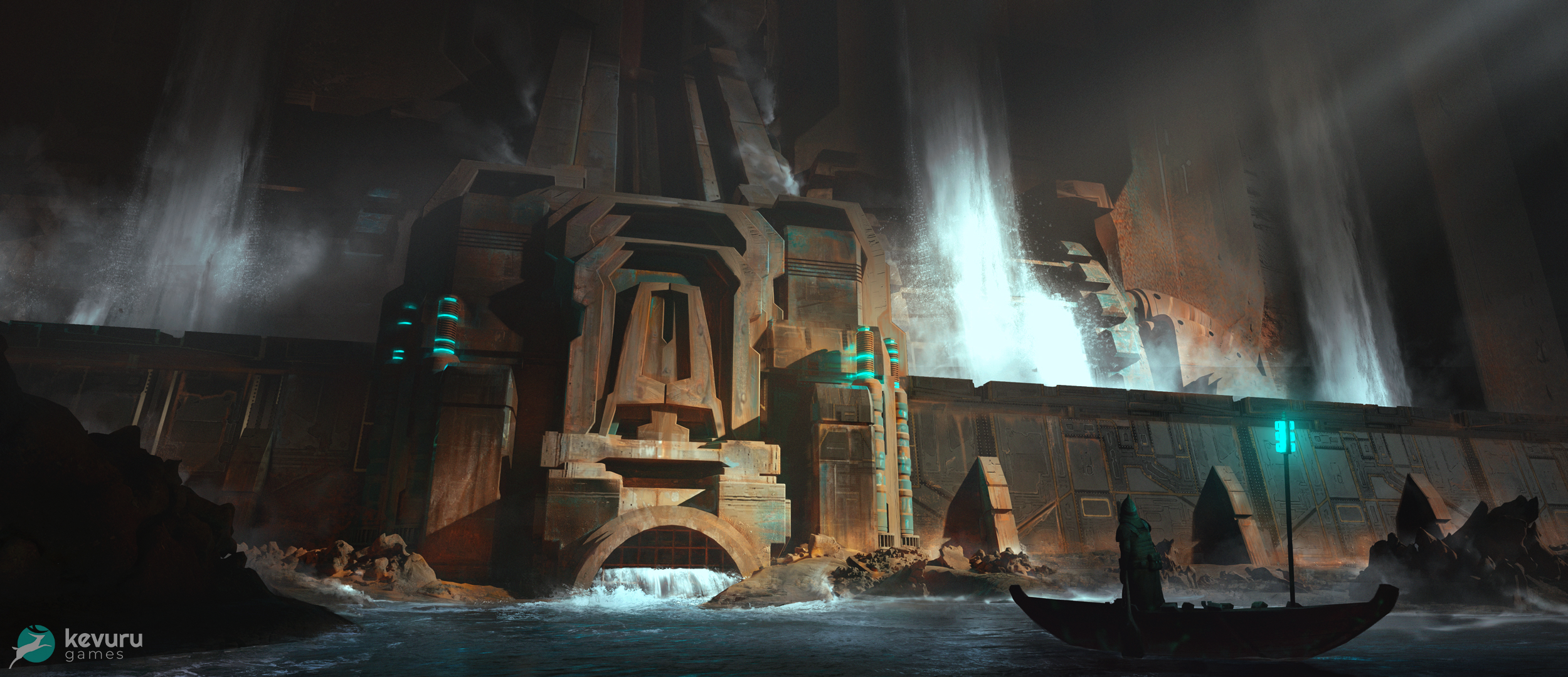 2D environment – Ancient watergate